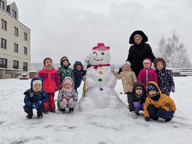 Zabawy na śniegu - zdjęcie 20