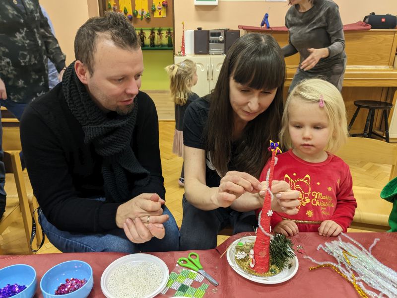 Świąteczne warsztaty 3 latków - zdjęcie 10