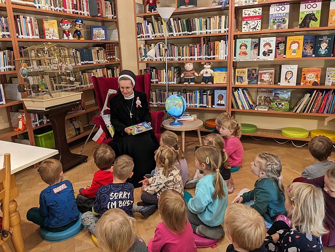 Zajęcia w bibliotece