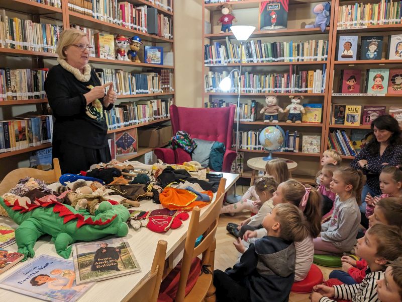 Spotkanie z Panią  Ewą Stadtmuller - zdjęcie 1