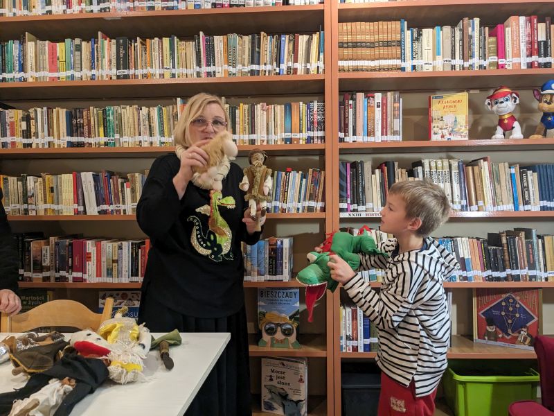 Spotkanie z Panią  Ewą Stadtmuller - zdjęcie 9