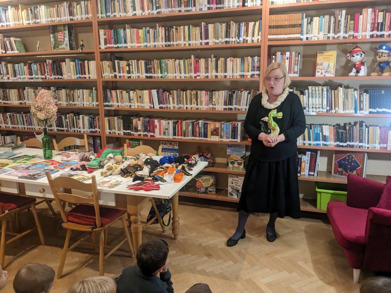Spotkanie z Panią  Ewą Stadtmuller - zdjęcie 14