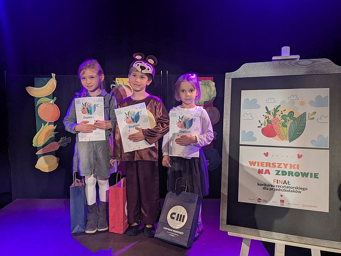 Udział w finale krakowskiego konkursu recytatorskiego „Wierszyki na zdrowie”