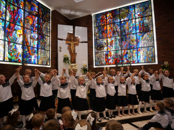 Msza Święta na zakończenie roku przedszkolnego