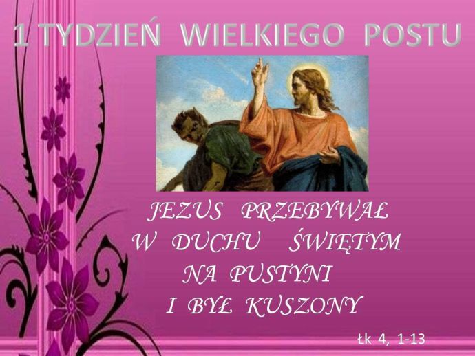 I Niedziela Postu