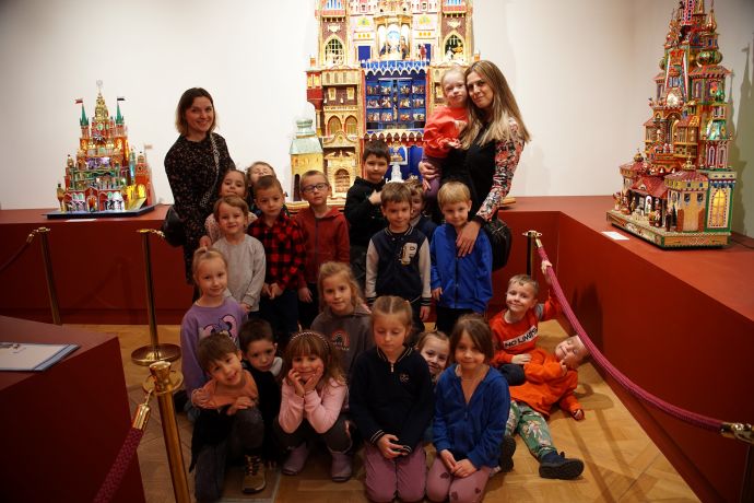 Wycieczka 5 latków do Muzeum Historycznego na wystawę 